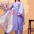 viscose rayon embroidered kurta set with matching viscose rayon dupatta