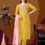 viscose rayon embroidered kurta set with matching viscose rayon dupatta