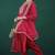 pv-silk chanderi embroidered kurta set with stitched top, bottom & dupatta