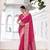 Grace in Every Thread Chinon Self-Printed Saree with Zari Weaving