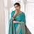 Grace in Every Thread Chinon Self-Printed Saree with Zari Weaving