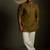 Green plain chanderi kurta pajama