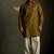 Green plain chanderi kurta pajama