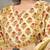 green and peach floral print cotton a-line kurta and trouser with dupatta set
