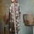 olive floral print anarkali silk blend kalidaar kurta trouser dupatta set