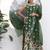 green cotton sleeveless kurta palazoo dupatta set
