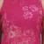 pink silk blend boat neck a-line kurta palazoo set