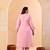 slik blend pink straight plus size kurta dupatta pant set cotton lining kurta