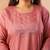 mauve slik blend straight plus size kurta dupatta pant set cotton lining kurta