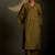 Olive embroidered chanderi kurta set
