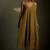 Olive embroidered chanderi dress
