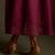 Magenta embroidered chanderi dress