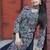 Blue color tapeta silk embroidery work Suit set