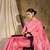 Charming baby pink banarasi silk saree with weaving details