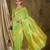 Elegant pista green banarasi silk saree with weaving work