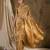 Classic beige banarasi silk saree with weaving work