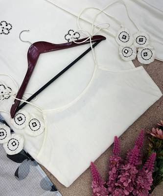 white roman silk embroidered kurta set 6