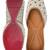 White pearl embroidered leather juttis