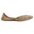 Gold embroidered leather juttis