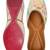 Cream floral embroidered leather juttis