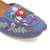 Blue floral embroidered denim juttis