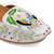 White floral embroidered leather juttis