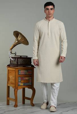 Arruga sylish rayon embroidery kurta pyjama 1
