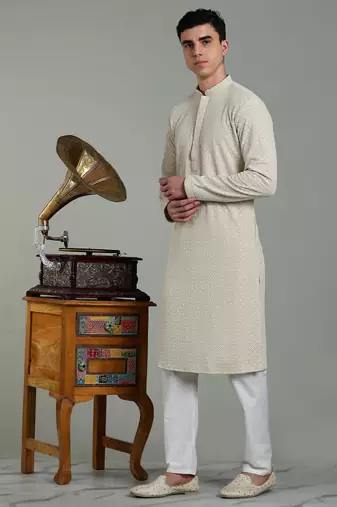 Arruga sylish rayon embroidery kurta pyjama
