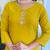 Women’s yellow embroidered kurta set – elegant ethnic wear