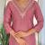 onion hue embroidered kurta set     traditional ethnic outfit