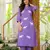 Soft Purple Embroidered Cotton Kurta Sets