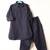 Blue linen pathani set for boys