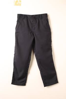 Navy blue textile pathani set for boys 3