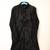 Black velvet kurta set for boys
