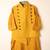 Yellow viscose kurta bandi set for boys