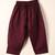 Maroon embroidered kurta bandi set for boys