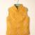 Yellow embroidered viscose kurta bandi set for boys