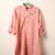 Pink embroidered kurta bandi set for boys
