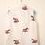 Maroon embroidery on white modal kurta bandi set for boys