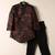 Multicolor embroidered velvet indo western set for boys