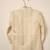 Cream embroidered indo western set for boys