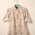 Peach embroidered kurta bandi set for boys