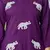 Grape Purple Embroidered Cotton Kurta Sets