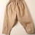Fawn linen pathani set for boys