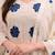 Elegant viscose thread work kurta set with pant & dupatta for women