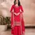 Red Embroidered ethnic Suit 