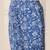 Blue floral printed kurta set