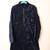 Blue velvet kurta set for boys