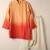 Orange chikankari kurta set for boys