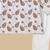 Boys cream tribal leaves printed cotton kurta pyjama set